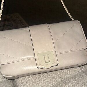 True Religion Elegant Cream Shoulder Bag